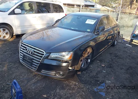 2012 Audi A8 L 4.2 из США, поврежденный, VIN WAURVAFD5CN019950